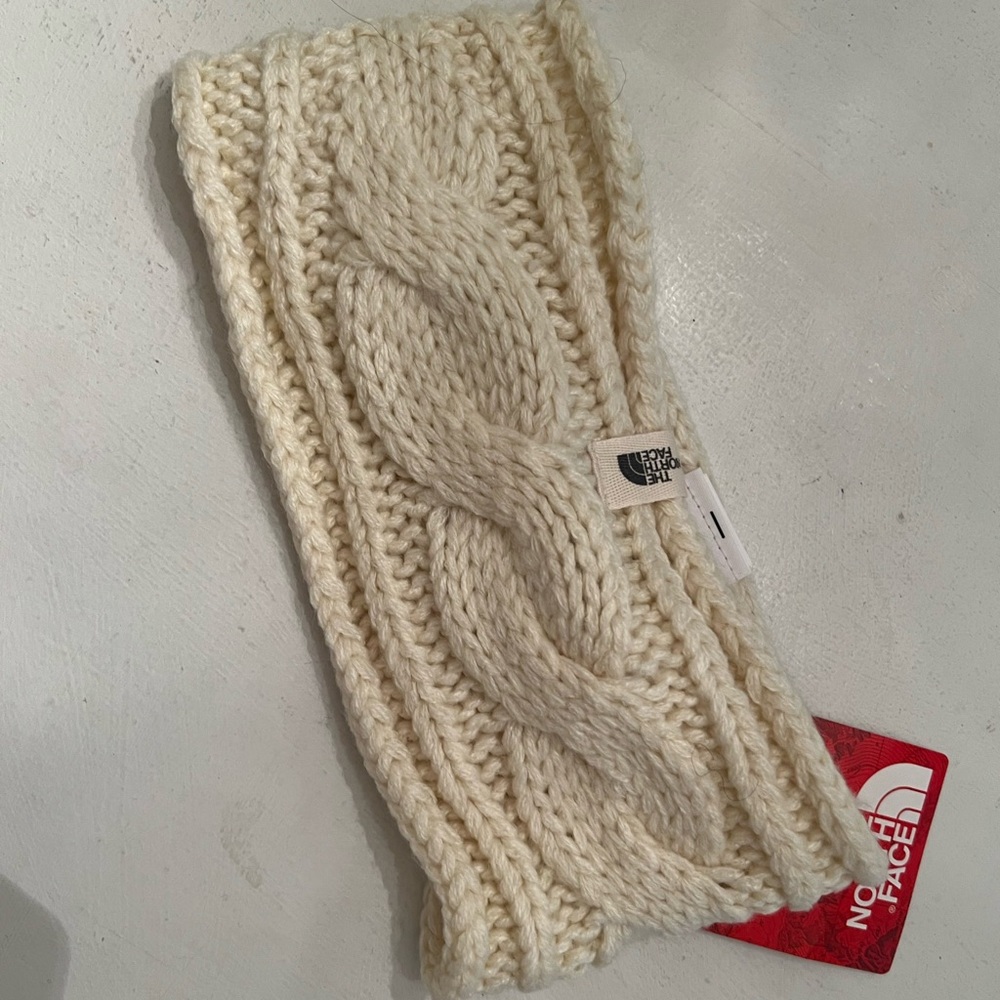 Knit North Face headband